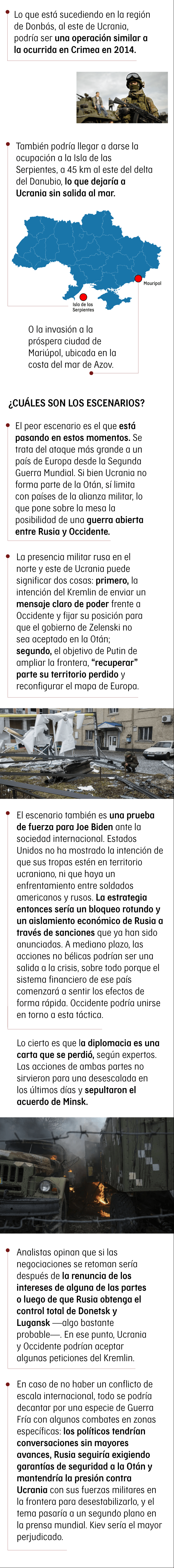 Fuerzas Armadas Rusia y Ukrania"