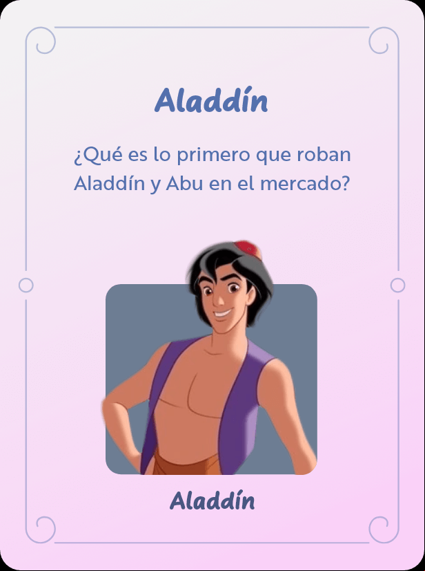 Tarjeta Disney